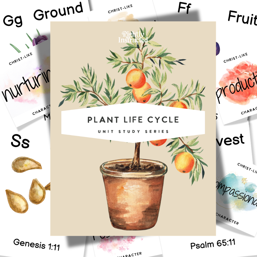 Plant Life Cycle Unit Study Series (Digital)