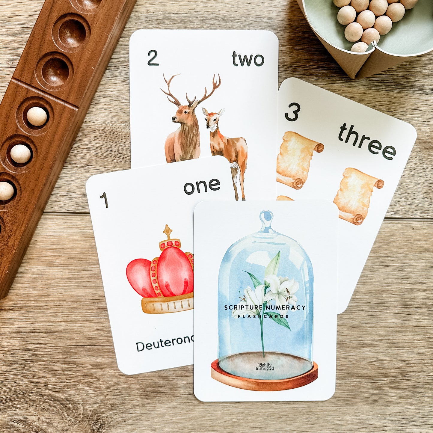 1-10 Scripture Numeracy Cards