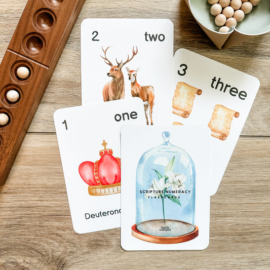 1-10 Scripture Numeracy Cards