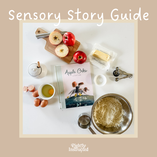 Apple Cake Sensory Story Guide