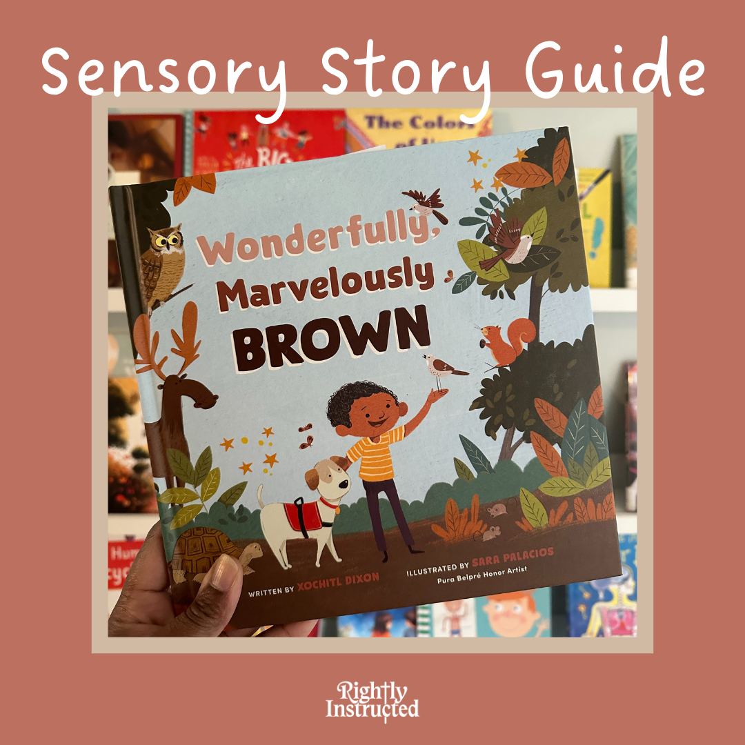 Wonderfully, Marvelously Brown Sensory Story Guide