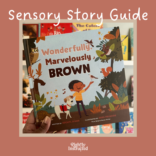 Wonderfully, Marvelously Brown Sensory Story Guide