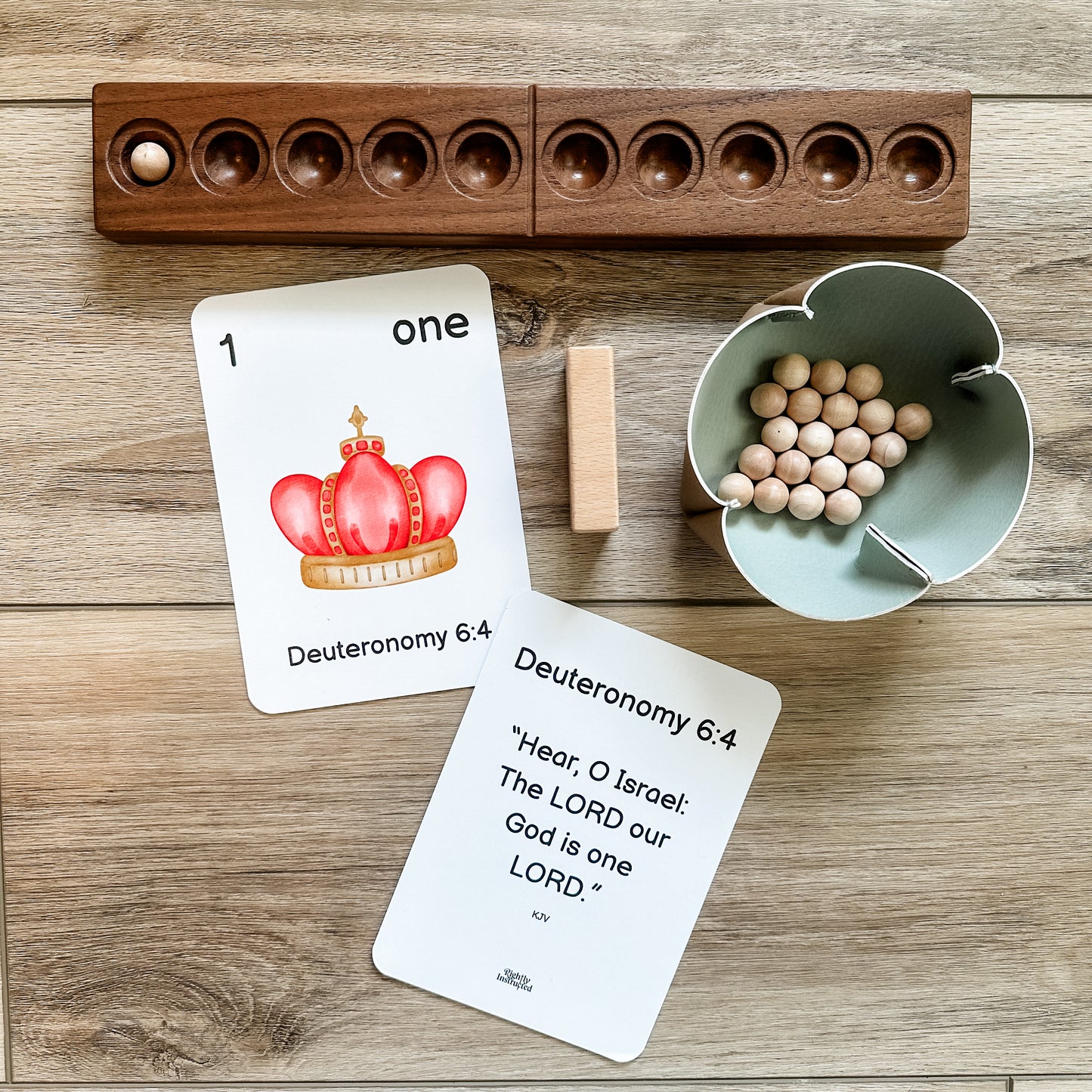 1-10 Scripture Numeracy Cards