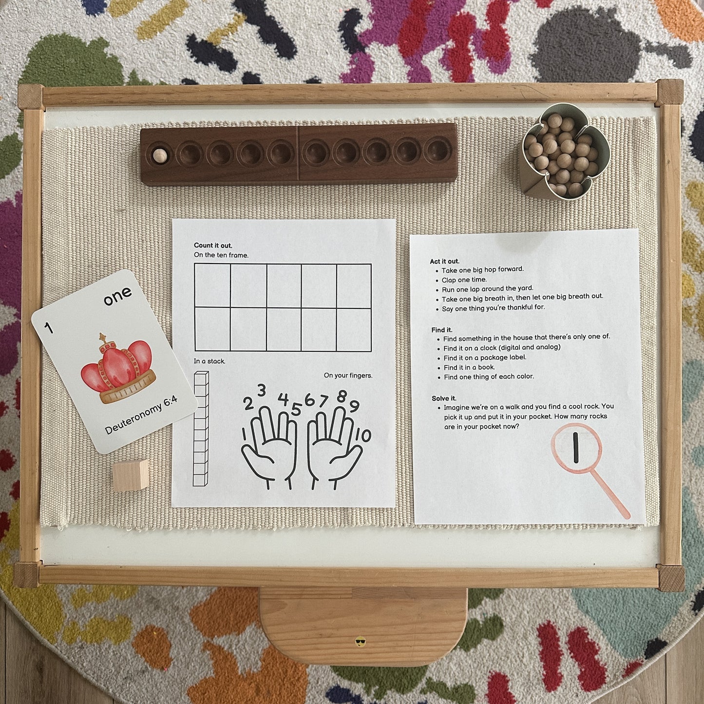 Counting Through The Bible: 0-10