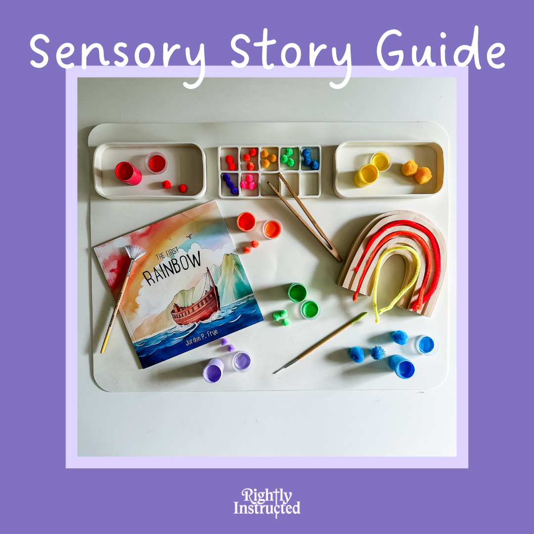 The First Rainbow Sensory Story Guide